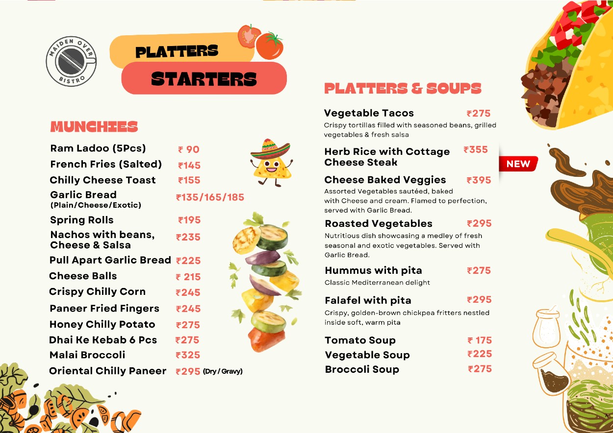 Starters & Platters